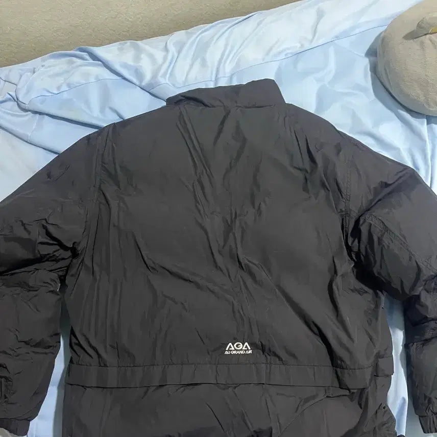 [BUNJANG] Le Coq Sportif Black Padded Jumper / 르꼬끄 스포르티브 블랙 패딩 점퍼