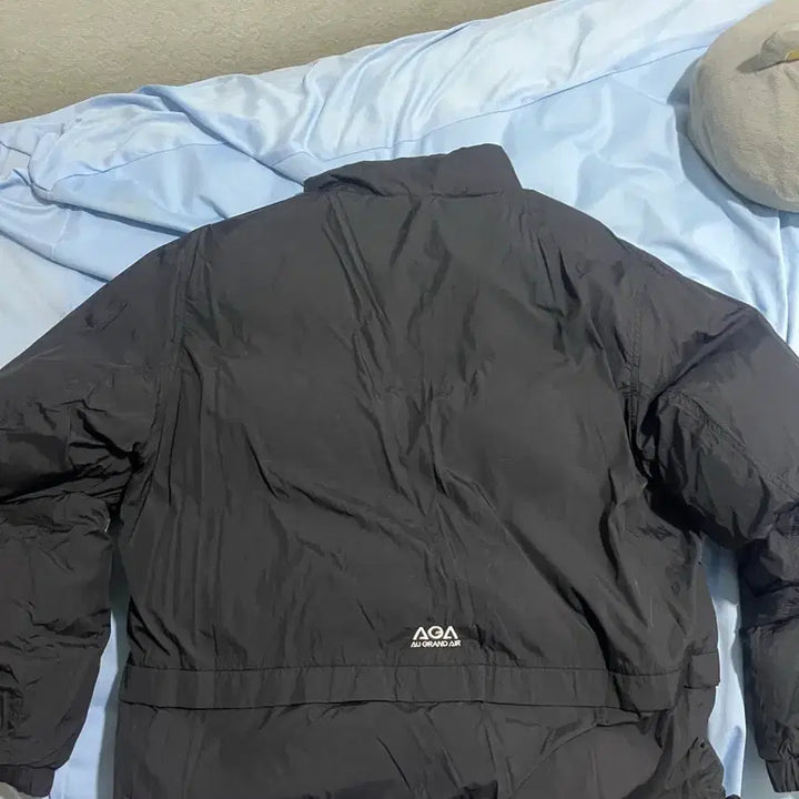 [BUNJANG] Le Coq Sportif Black Padded Jumper / 르꼬끄 스포르티브 블랙 패딩 점퍼
