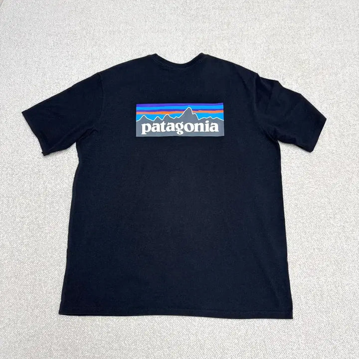 [BUNJANG] Patagonia P-6 Short Sleeve T-Shirt Black XL / 파타고니아 P-6 반팔 블랙 XL