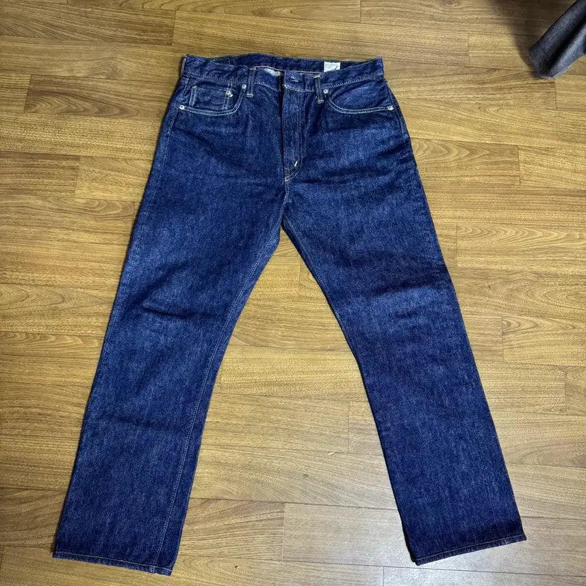[BUNJANG] OrSlow 107 One Wash Denim Jeans / 오어슬로우 107 원워시(3) 밑단수선불량 5,6번사진 마지막1개