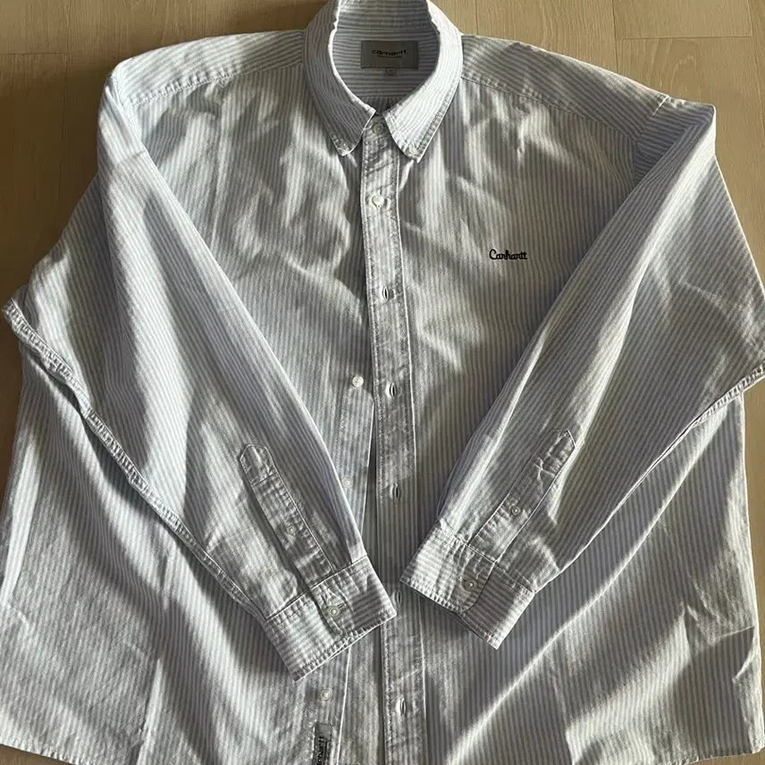 [BUNJANG] Carhartt WIP Dennis Stripe Shirt XL / 칼하트 wip 데니스 스트라이프 셔츠xl