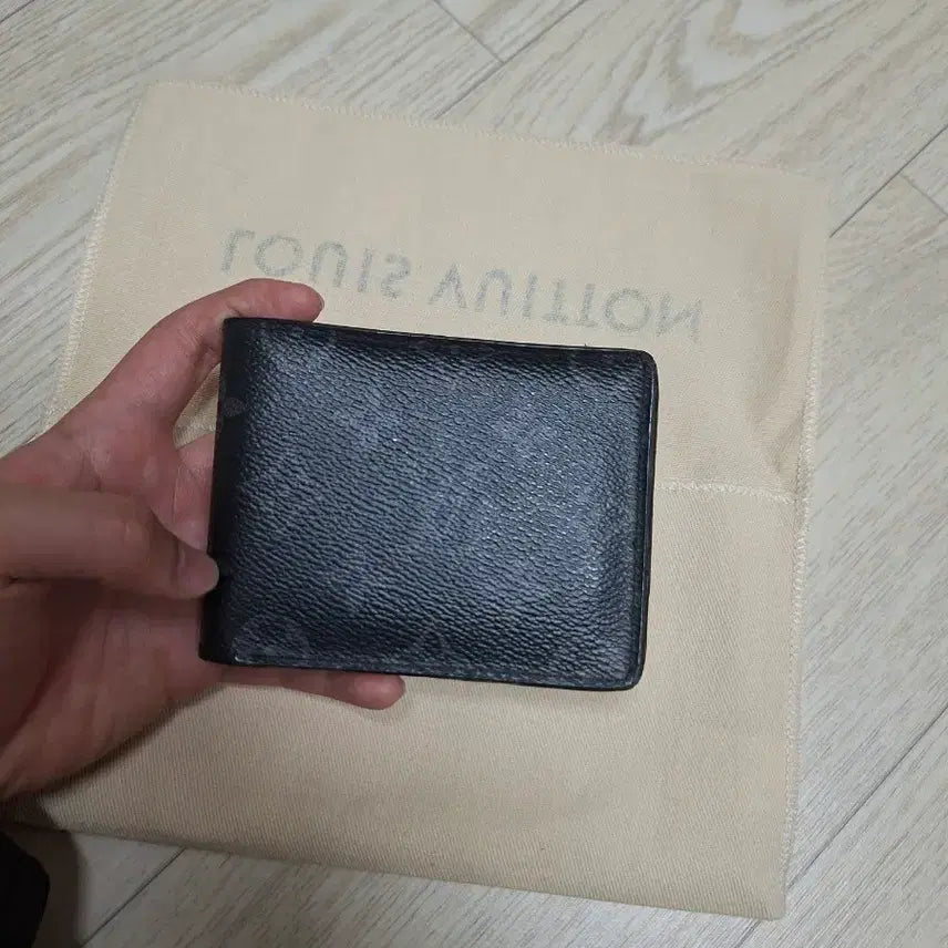 [BUNJANG] Louis Vuitton Eclipse Wallet Bifold Black / [정품/os]루이비통 이클립스 월릿 반지갑