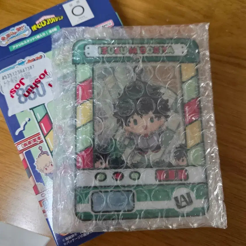 [BUNJANG] My Hero Academia Izuku Midoriya Karacatcher Acrylic Stand / [나히아 / 히로아카] 미도리야 카라캐쳐 꺄르르르 아크릴 스탠드