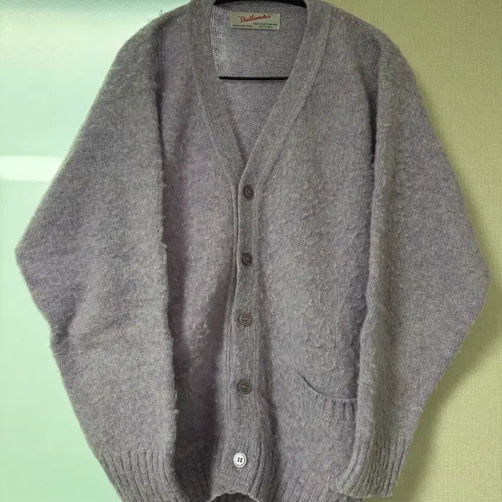 [BUNJANG] Shetlander Shaggy Dog Cardigan Purple / 셔틀랜더 shetlander 쉐기독 가디건 연보라