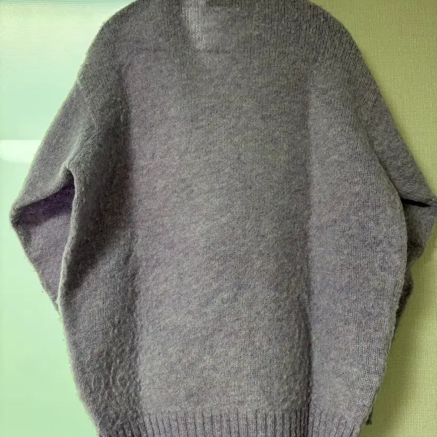 [BUNJANG] Shetlander Shaggy Dog Cardigan Purple / 셔틀랜더 shetlander 쉐기독 가디건 연보라