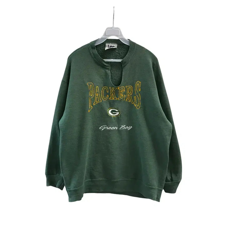 [BUNJANG] XL Li-Sport Green Sweatshirt / [XL] 리 스포츠 그린 스웻셔츠