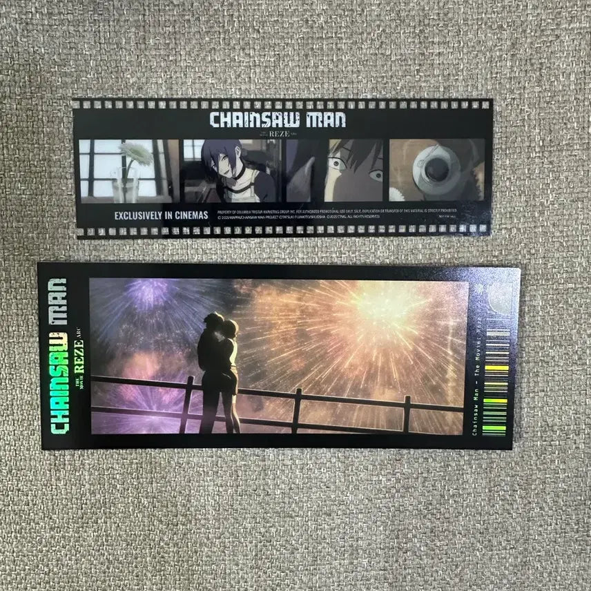 [BUNJANG] Chainsaw Man - Legion Arc Film + Pop-up Fireworks Ticket / 체인소맨 레제편 레제 필름 + 팝업 불꽃놀이 티켓