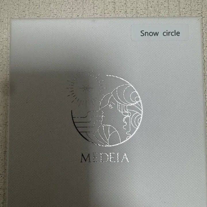 [SOLD OUT] [풀박스] 댄싱주얼리 925 실버 은목걸이 (메데이아 스노우서클)