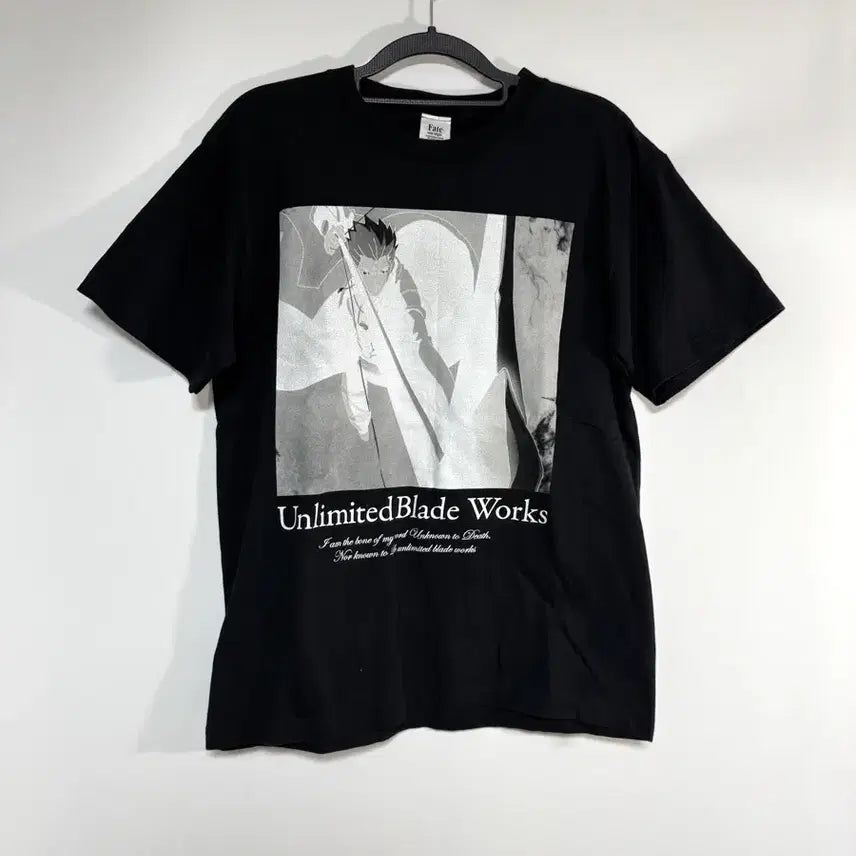 [BUNJANG] Fate/stay night: Unlimited Blade Works Graphic T-Shirt (M) / 페이트 티셔츠 M 스테이 나이트 언리미티드 블레이드 웍스
