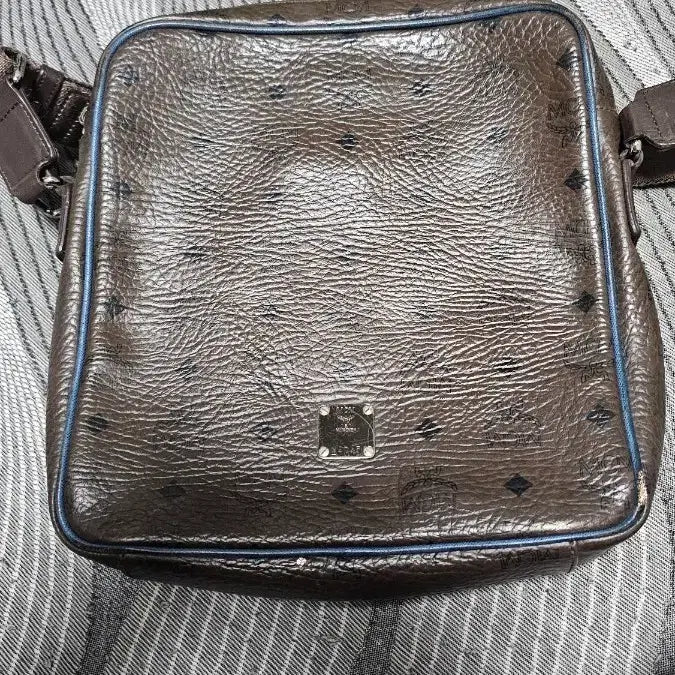 [BUNJANG] MCM Signature Monogram Crossbody Bag / MCM의 시그니처 모노그램크로스백