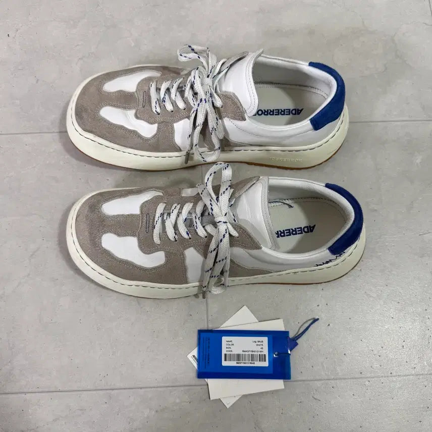 [BUNJANG] Ader Error Loghaus Off White Sneakers / 아더에러 로그 바우스 오프화이트 280