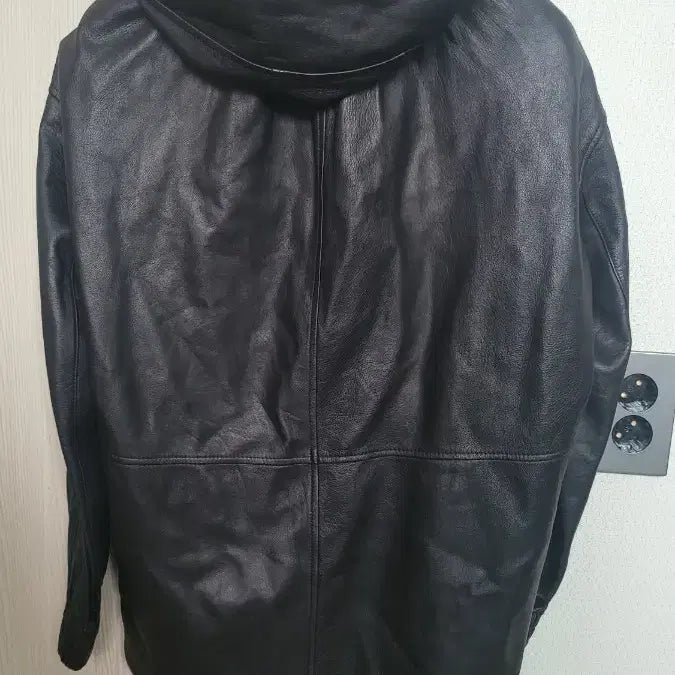 [BUNJANG] SYSTEM Leather Hooded Jacket / 시스템 가죽후드 재킷