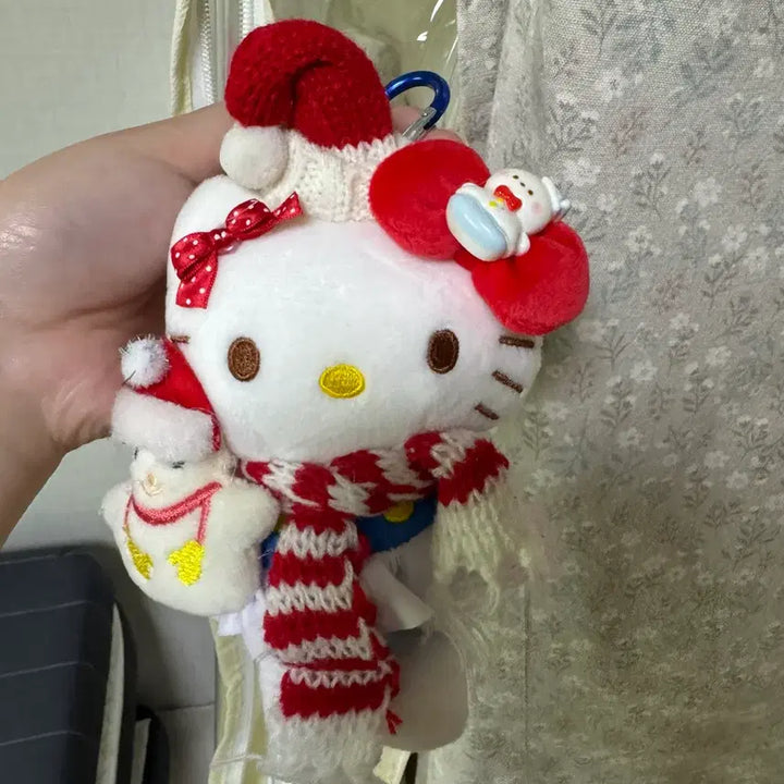 [BUNJANG] Hello Kitty Christmas Keychain / 크리스마스 헬로키티 키링 판매