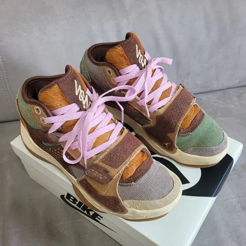 [BUNJANG] Nike Jordan Zion 2 PF Sesame Muslin / 나이키 조던 자이언 2 PF 세서미 무슬린 260 / (255, 250)