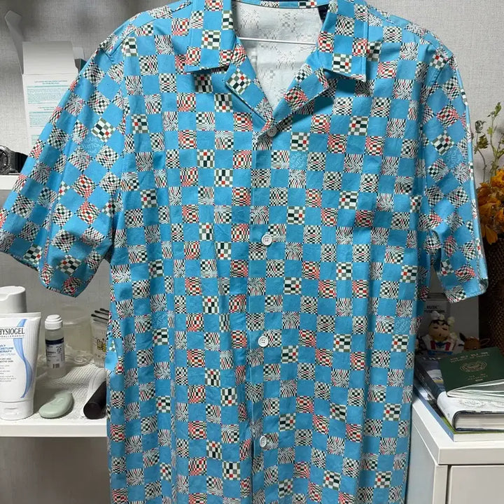 [BUNJANG] Louis Vuitton Hawaiian Shirt / L)정품 루이비통 하와이안 셔츠
