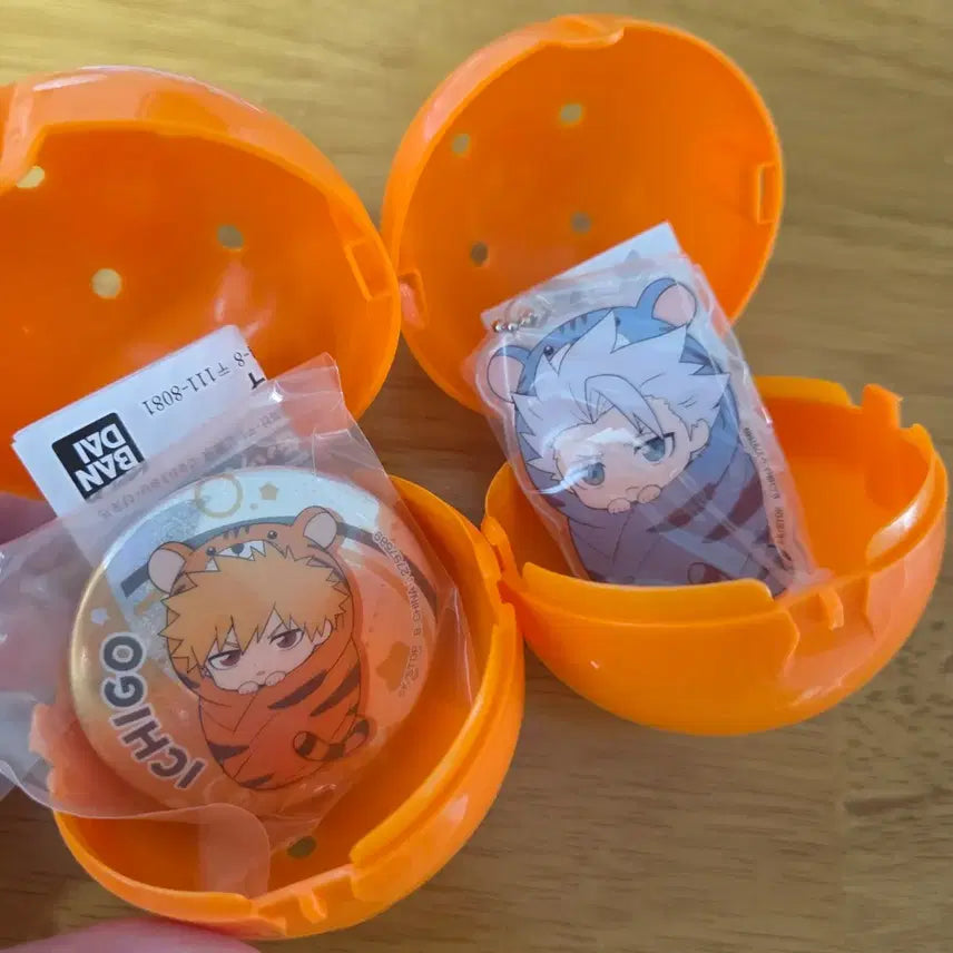 [BUNJANG] Bleach Ichigo Toshiro Okurumi Gacha Figure Bundle Set / [블리치] 이치고 / 토시로 포대기 오쿠루미 2개 일괄 가챠 피규어