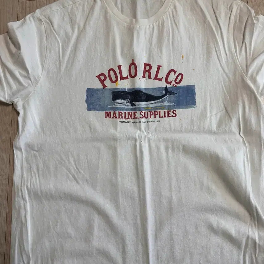[BUNJANG] Polo Ralph Lauren Whale T-Shirt L / 폴로랄프로렌 고래 티셔츠 L