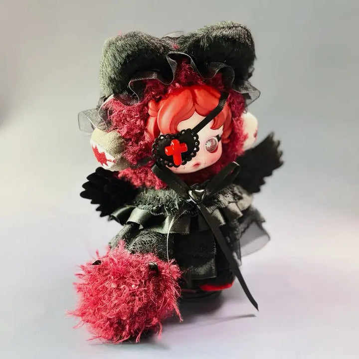 [BUNJANG] Skullpanda Custom Gluttony Demon Dark Angel Dress Edition - New Product / 스컬판다 한정판 커스텀 탐식귀 다크엔젤 드레스 에디션 새제품