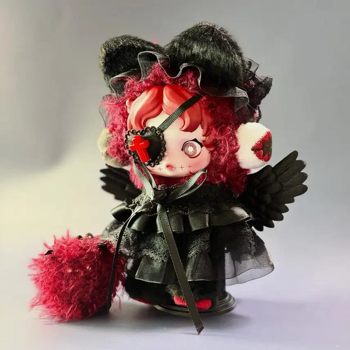 [BUNJANG] Skullpanda Custom Gluttony Demon Dark Angel Dress Edition - New Product / 스컬판다 한정판 커스텀 탐식귀 다크엔젤 드레스 에디션 새제품