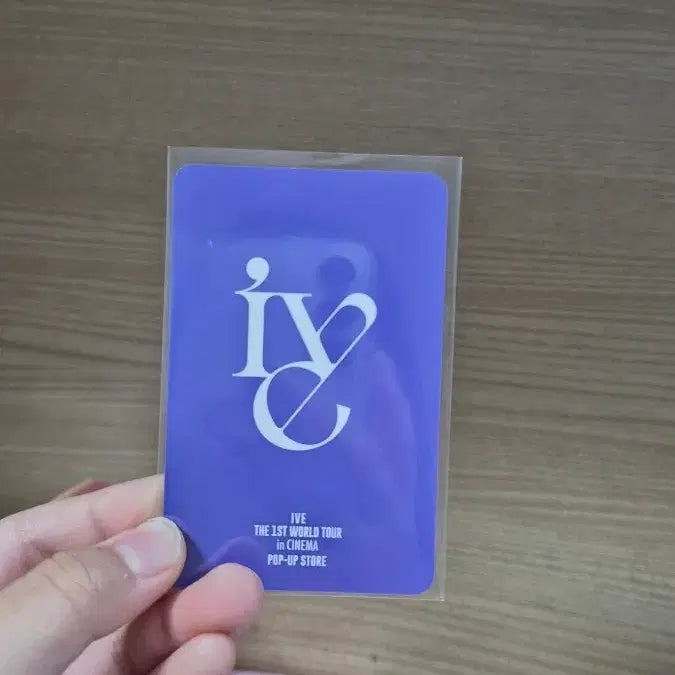 [BUNJANG] IVE Rei Lotte Cinema Pop-up Lucky Draw Photocard / 아이브 레이 롯데시네마 팝업 7만원 특전 포토카드