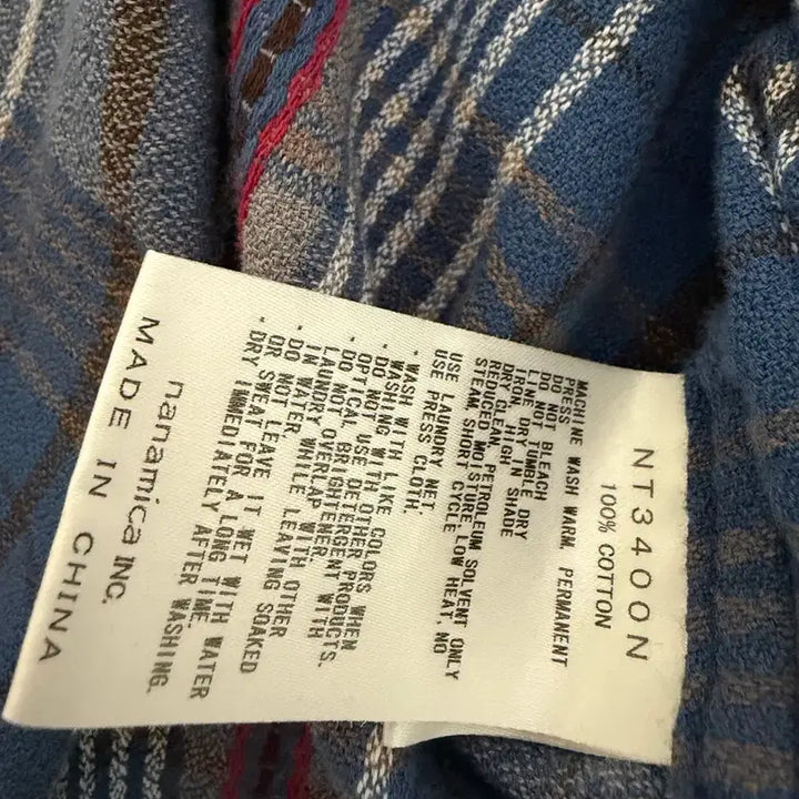 [BUNJANG] The North Face Purple Label 24SS Plaid Field Shirt / 24ss 노스페이스 퍼플라벨  플레이드 필드셔츠