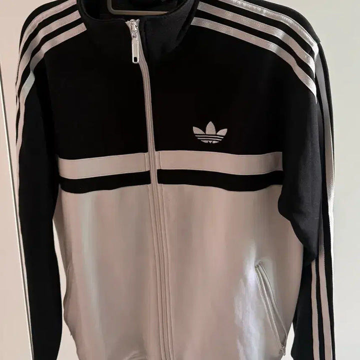 [BUNJANG] Adidas Firebird Track Jacket White/Black / 아디다스 파이어버드 희귀 져지 흰검
