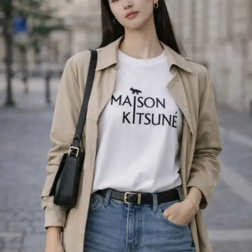 [BUNJANG] Maison Kitsuné Pillow T-Shirt / <초특가>메종키츠네 필러 반팔 티셔츠