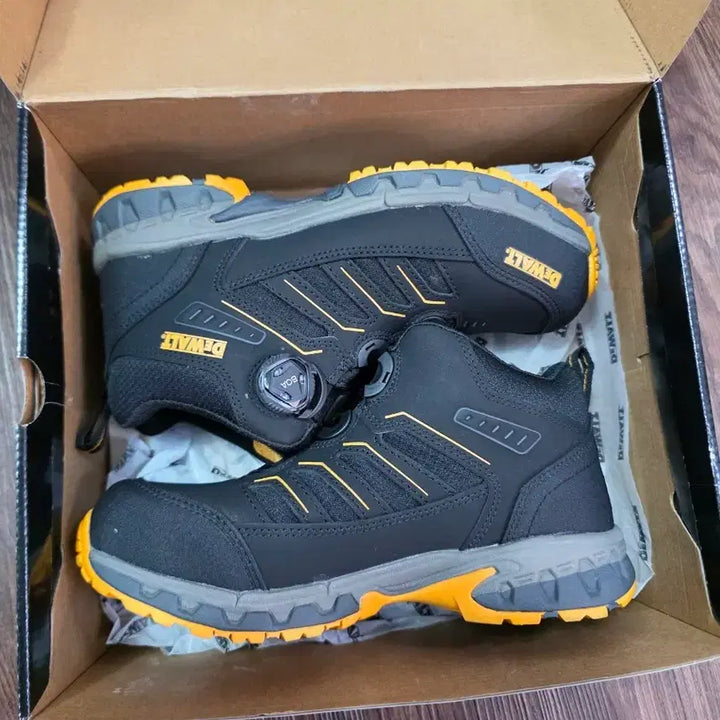 [BUNJANG] DeWALT Safety Shoes Black/Yellow 265mm / DeWALT 디월트 안전화 블랙/옐로우 265mm