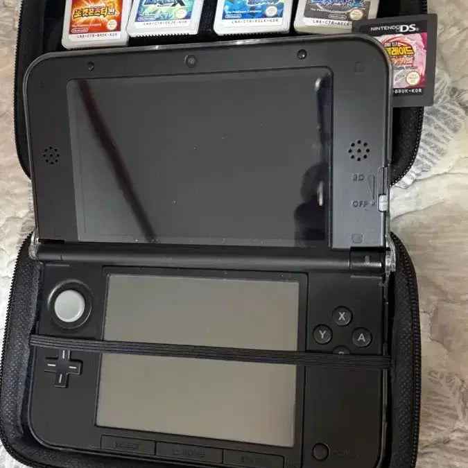 [BUNJANG] Nintendo 3DS XL Full Box + Multiple Game Cards / 닌텐도 3DS XL 풀박스 +게임칩 다수