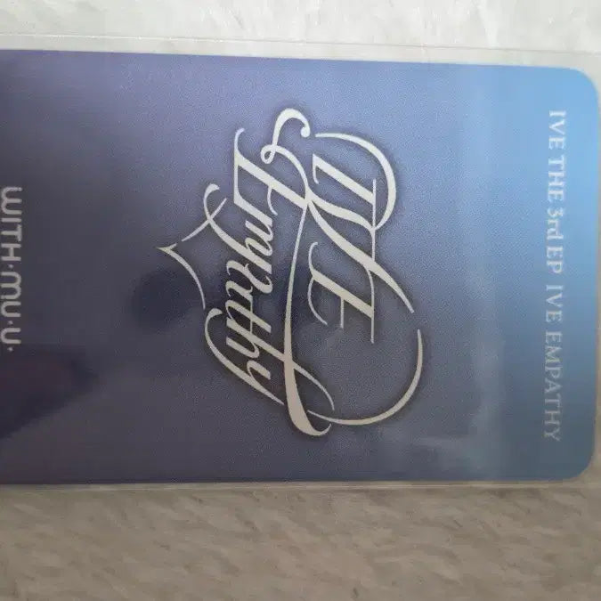 [BUNJANG] IVE Liz Empathy WITHMUU Photocard / 아이브 리즈 엠파시 위드뮤 포토카드