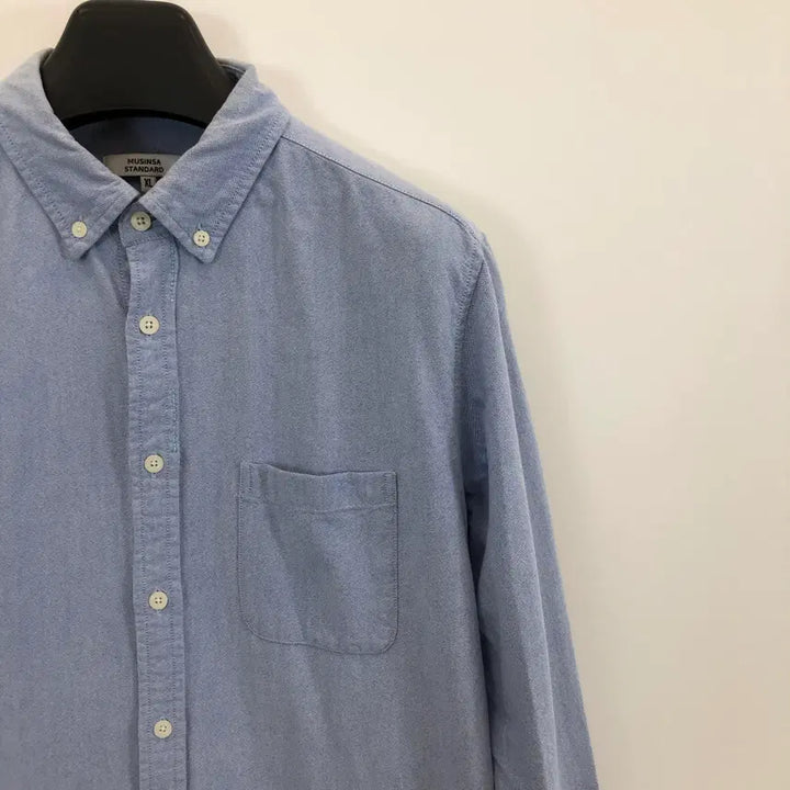 [BUNJANG] Musinsa Standard Regular Oxford Shirt XL Blue / 무신사스탠다드 레귤러셔츠 XL 옥스포드