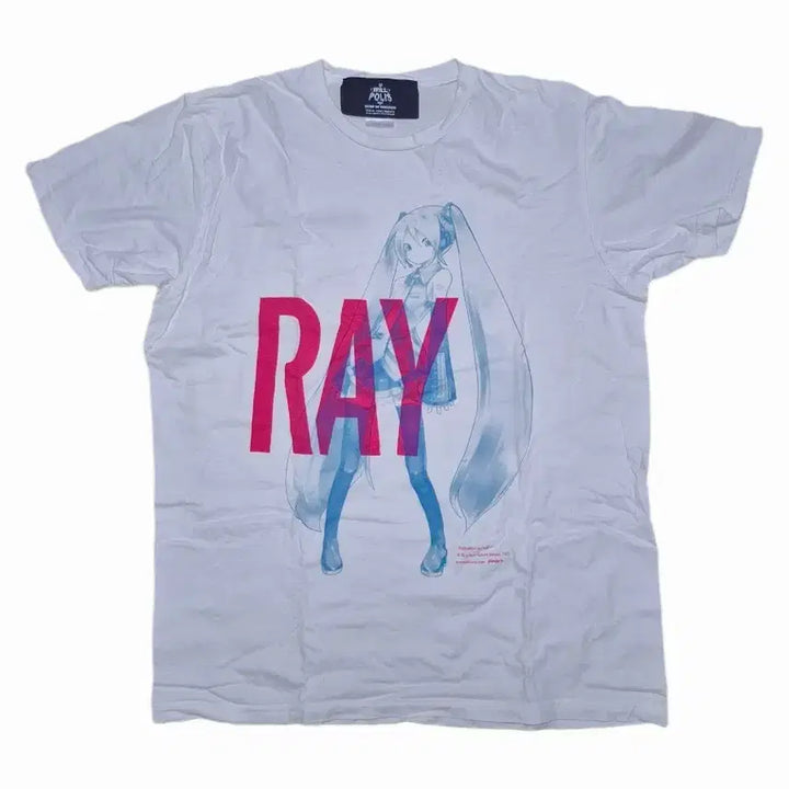 [BUNJANG] BUMP OF CHICKEN Hatsune Miku Ray Collaboration T-Shirt / 하츠네 미쿠 범프오브치킨 레이 ray 티셔츠 고전 미소녀 반팔 오타쿠