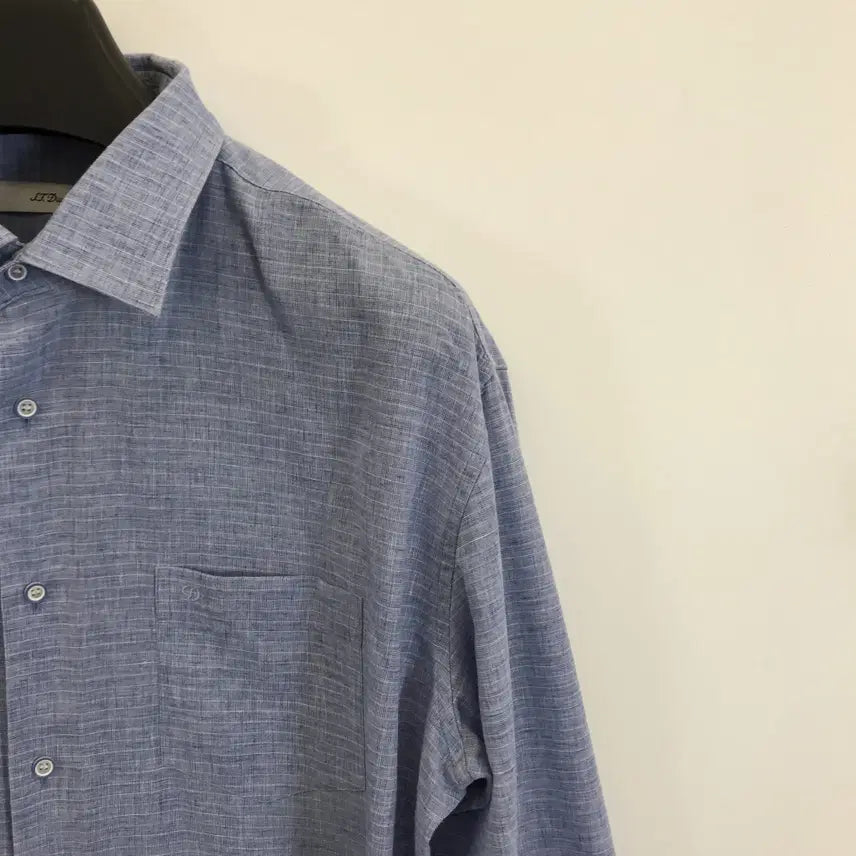 [BUNJANG] ST Dupont Linen Blend Shirt Men&