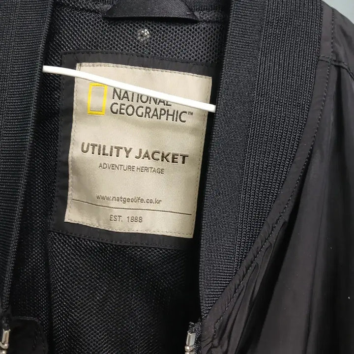[BUNJANG] National Geographic Leptonic Flight Jumper Black Size 105 / 내셔널지오그래픽 렙토닉 항공점퍼 105