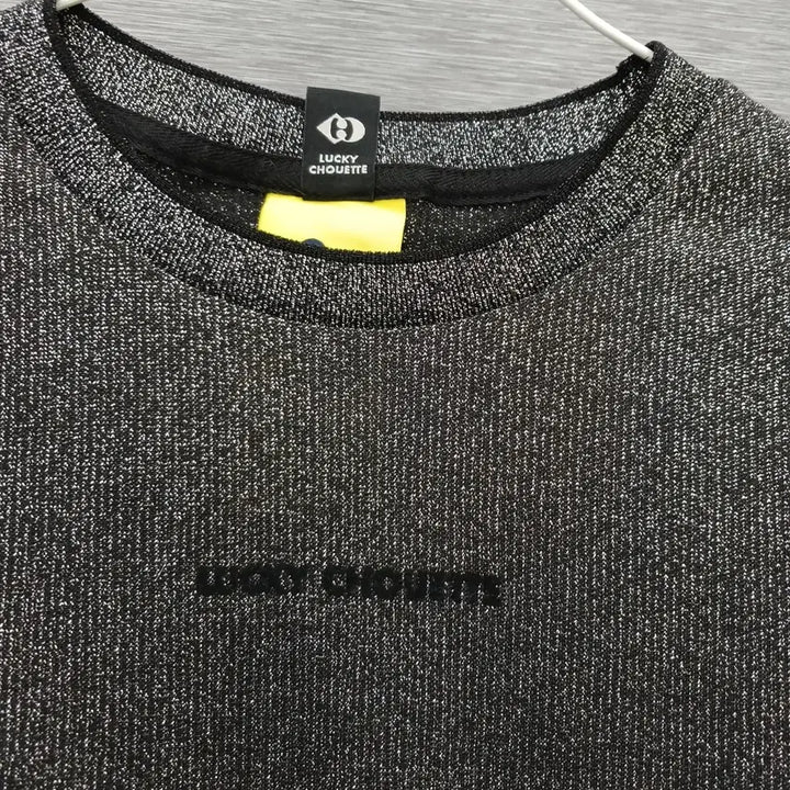 [BUNJANG] Lucky Chouette Silver Pearl Knit Top / 4826 럭키슈에뜨 실버펄니트 66