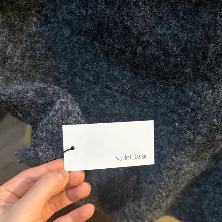 [BUNJANG] Nude Classic Wool Skirt / Nude classic wool skirt