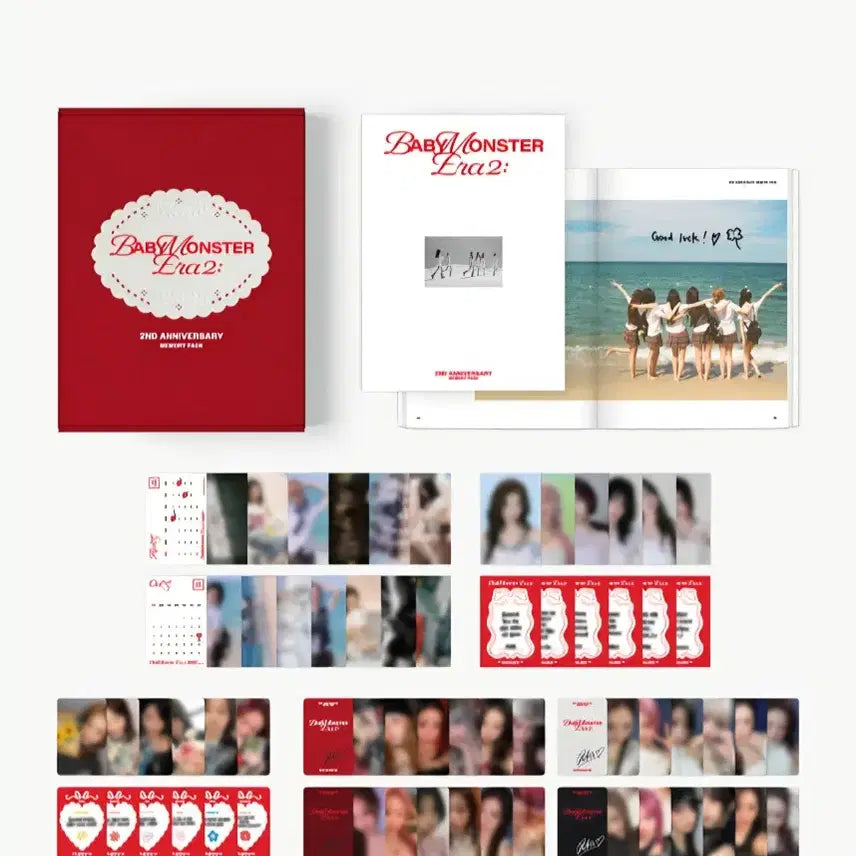[BUNJANG] BABYMONSTER 2nd Anniversary Memory Pack Photobook (Sealed) / (미개봉) 베이비몬스터 2주년 메모리팩 베몬 포토북