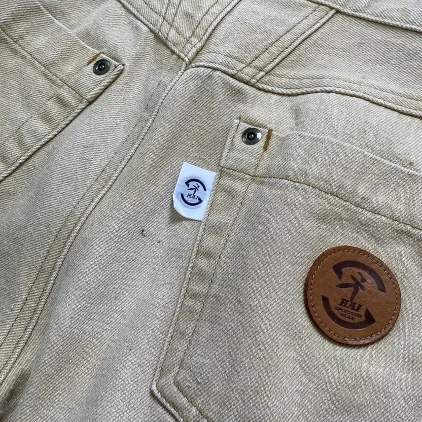 [BUNJANG] Issey Miyake High Sporting Gear Denim Pants J04341 / 이세이미야캐 하이스포르팅 기어 데님팬츠  J04341