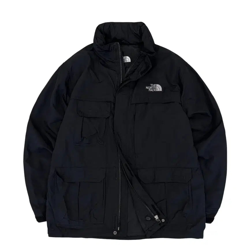 [BUNJANG] The North Face Black Windbreaker Jacket / 노스페이스 바람막이 블랙