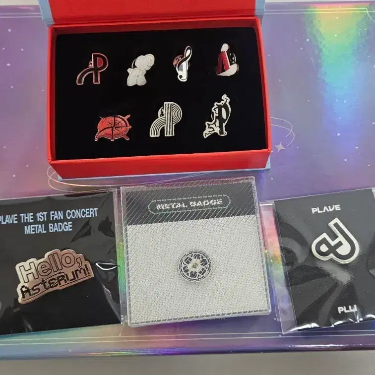 [BUNJANG] PLAVE 1st Membership Kit Metal Badge Bundle Set / 플레이브 메탈뱃지 1기 키트
