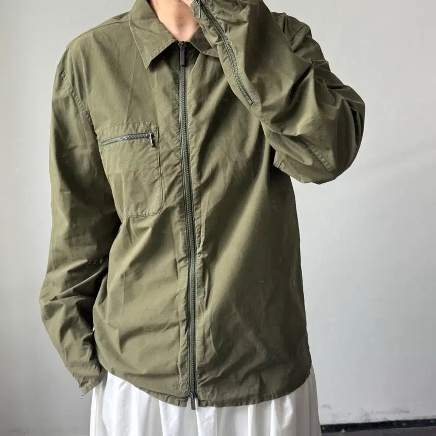 [BUNJANG] Armani Exchange Khaki Jacket / [L] 아르마니 익스체인지 카키 자켓