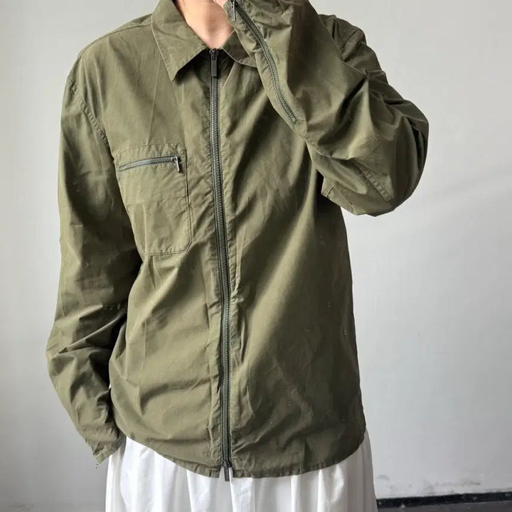 [BUNJANG] Armani Exchange Khaki Jacket / [L] 아르마니 익스체인지 카키 자켓