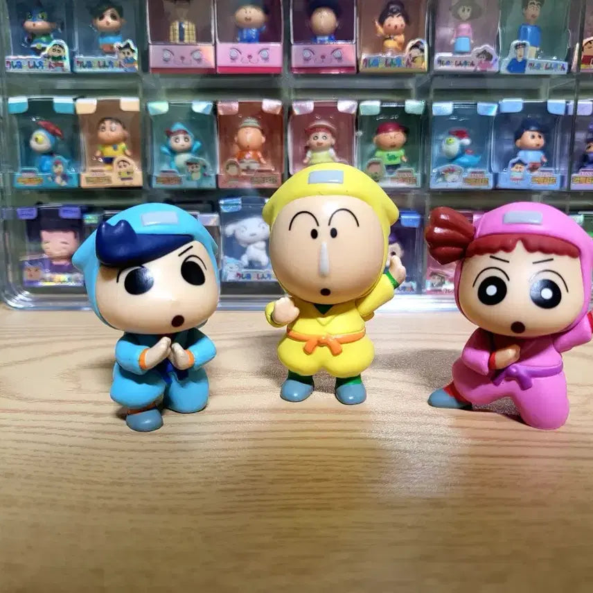 [BUNJANG] Crayon Shin-chan Ninja Figure Bundle Set / 짱구는 못말려 닌자 피규어 일괄