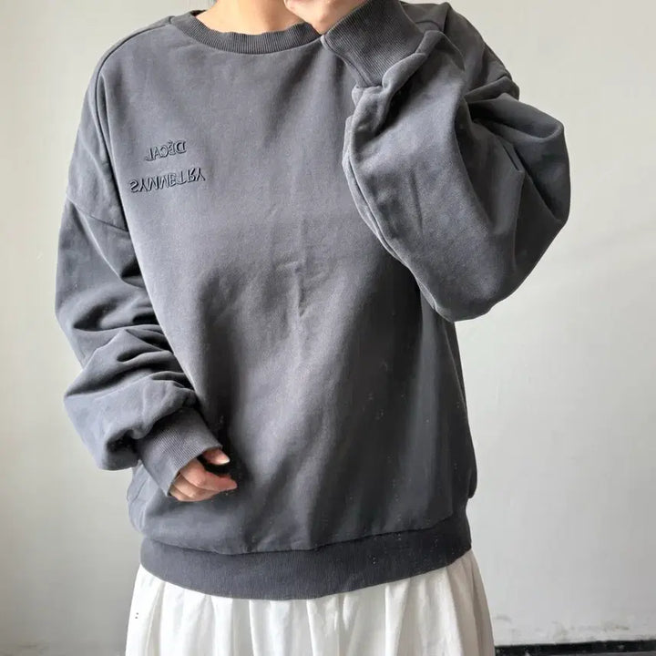 [BUNJANG] JUUN.J Oversized Sweatshirt / [XS] 준지 오버핏 스웻셔츠