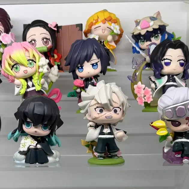 [BUNJANG] Demon Slayer Tanjiro Birth Flower Full Set (Unsealed) / 귀멸의 칼날 탄생화 풀세트