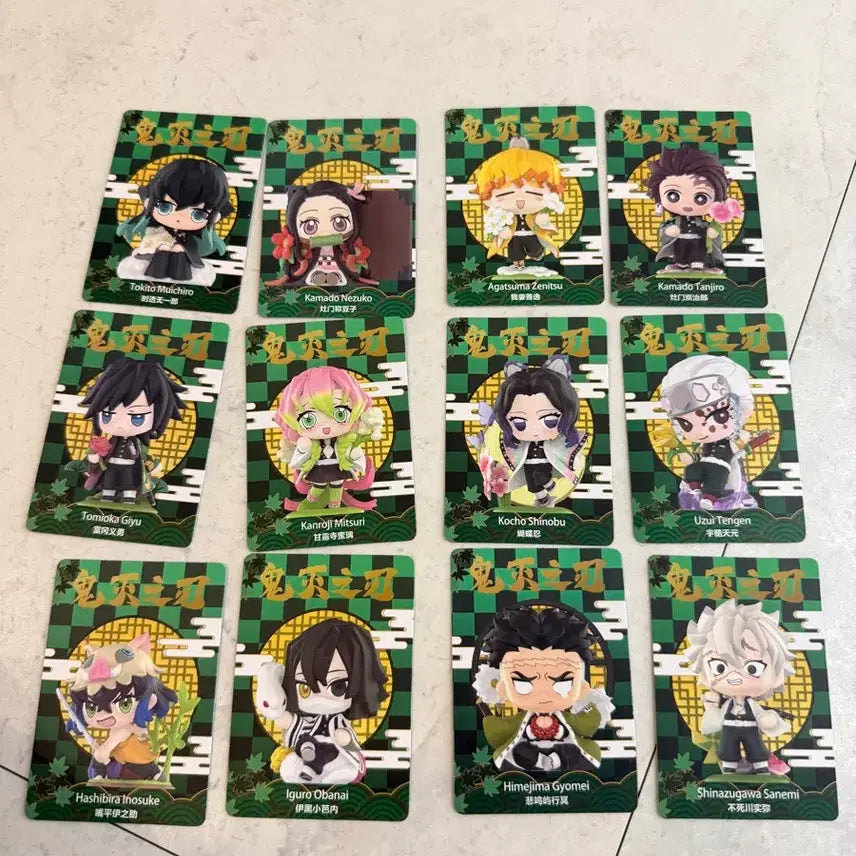 [BUNJANG] Demon Slayer Tanjiro Birth Flower Full Set (Unsealed) / 귀멸의 칼날 탄생화 풀세트