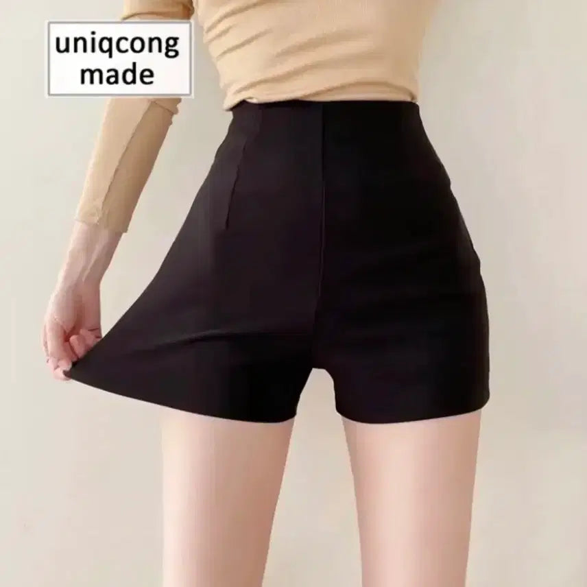 [BUNJANG] Unicon Custom Fit High-Waist Spandex Shorts / 유니콩 [자체제작/허리쏘옥] 맞춤핏 엉밑살X 하이웨스트 스판 반바지