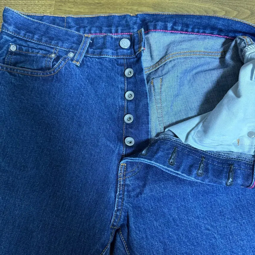 [BUNJANG] Ordinary Fits Ankle Denim Kodama (Medium Wash) Unhemmed / 오디너리 핏츠 앵클데님 코다마(중청)노수선오디너리핏츠 7개중 마지막1개