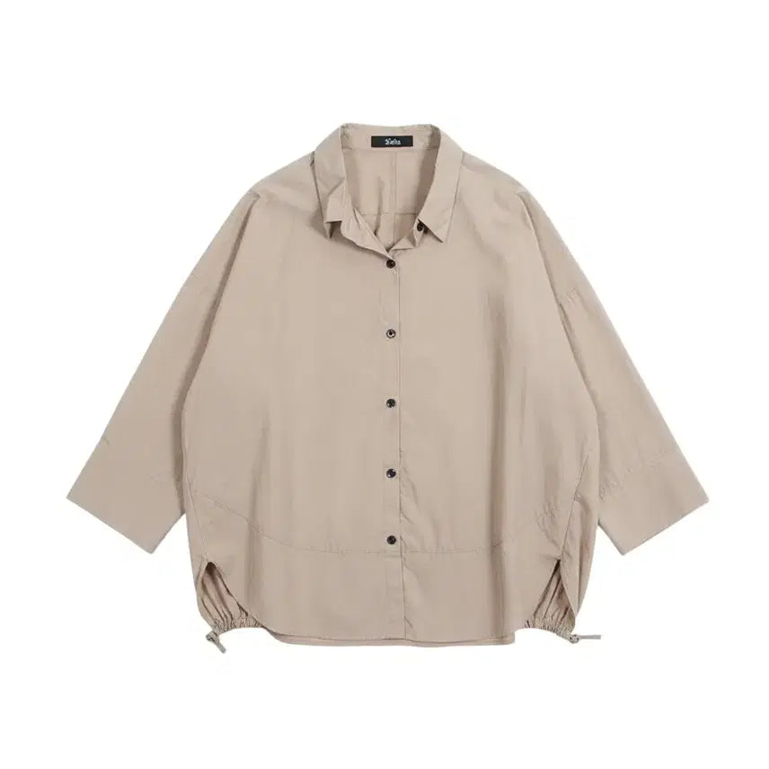 [BUNJANG] Sella Rayon Shirt Jacket (Women&