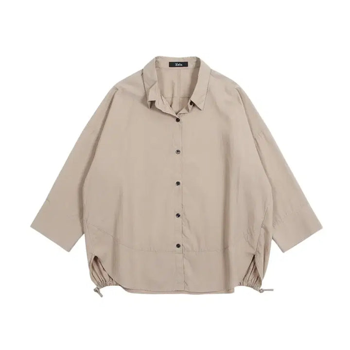 [BUNJANG] Sella Rayon Shirt Jacket (Women&